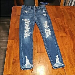 American Eagle Outfitters Women’s High Rise Jegging Sz 2 Regular